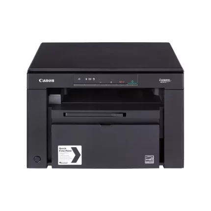 Canon i-Sensys MF3010 Multifunction Laser Printer front view in black color