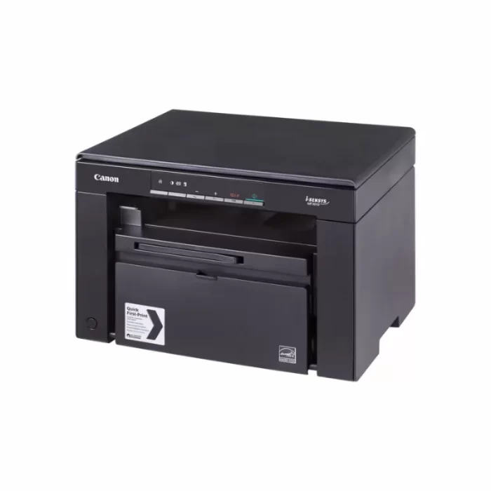 Canon MF3010 Laser Printer printing high-quality black and white document