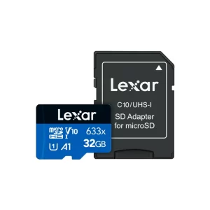 Lexar High-Performance 633X 32GB microSD for smartphones and cameras