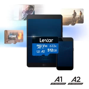 Lexar High-Performance 633X 512GB MicroSD Card