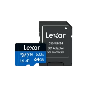 Lexar 64GB microSD for mobile devices and cameras