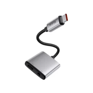 كابل شاحن سيارة سريع محمول ماكدودو CA-5050 بقوة 30 وات مع منافذ USB-C وUSB-A