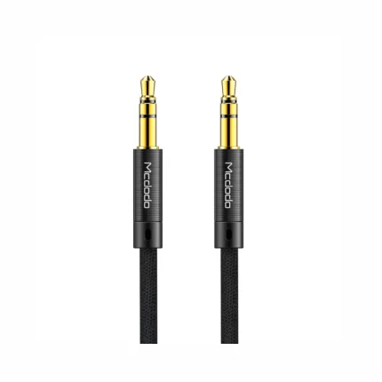 Mcdodo CA-6640 3.5mm AUX Audio Cable 1.2m Black for Car and Speakers