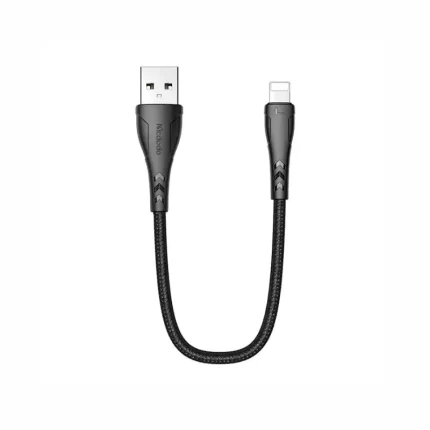 Mcdodo CA-7440 USB-A to Lightning Cable 20 cm Black durable charging cable