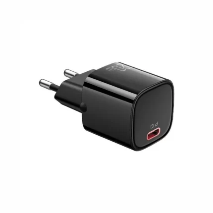 Mcdodo CH-4021 20W PD Type-C Fast Charger – Compact Black Adapter