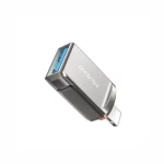 Mcdodo OT-8600 USB-A 3.0 to Lightning Converter in Grey – Compact and Durable Design