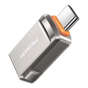 محول ماكدودو OT-8730 USB-A 3.0/F إلى USB-C/M - رمادي غامق