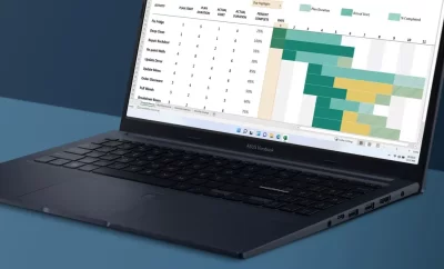 لوحة مفاتيح ErgoSense لجهاز Asus Vivobook 15 لكتابة مريحة ودقيقة