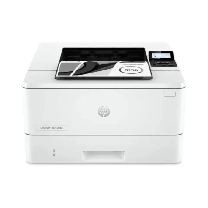 HP LaserJet Pro 4003n Printer front view – high-speed monochrome office printer