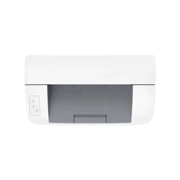 HP M111w Wireless LaserJet Printer front view – compact and sleek design for home and office use.