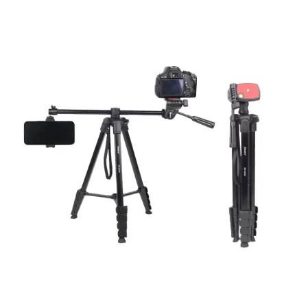 Jmary KP-2209 1.7M Horizontal Axis Tripod for Camera and Mobile – Full View