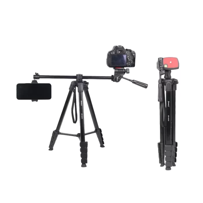 Jmary KP-2209 1.7M Horizontal Axis Tripod for Camera and Mobile – Full View