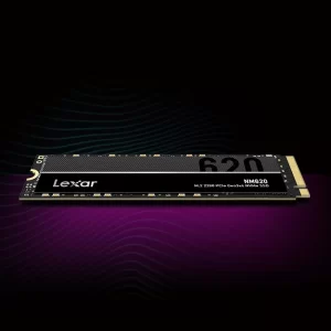 Lexar NM620 512GB M.2 NVMe SSD slim design and 3D NAND technology