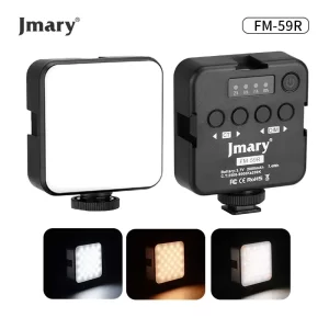 شعار العلامة التجارية Jmary واسم طراز مصباح الفيديو FM-59R