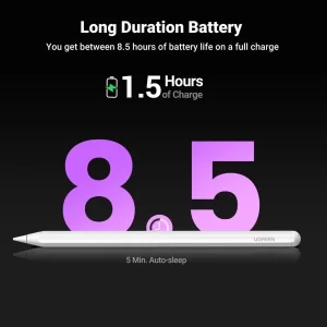 قلم Ugreen LP653 Stylus مع عمر بطارية يصل إلى 9 ساعات ومراقبة عبر البلوتوث
