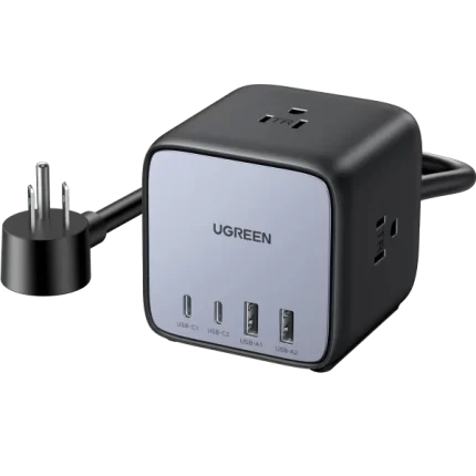 UGREEN 65w DigiNest Cube Charging Station-7 Ports Desktop Charger