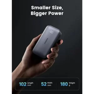 Ugreen PB502 10000mAh power bank slim lightweight portable design