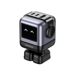 Ugreen Nexode RG 65W GaN fast charger front view compact design