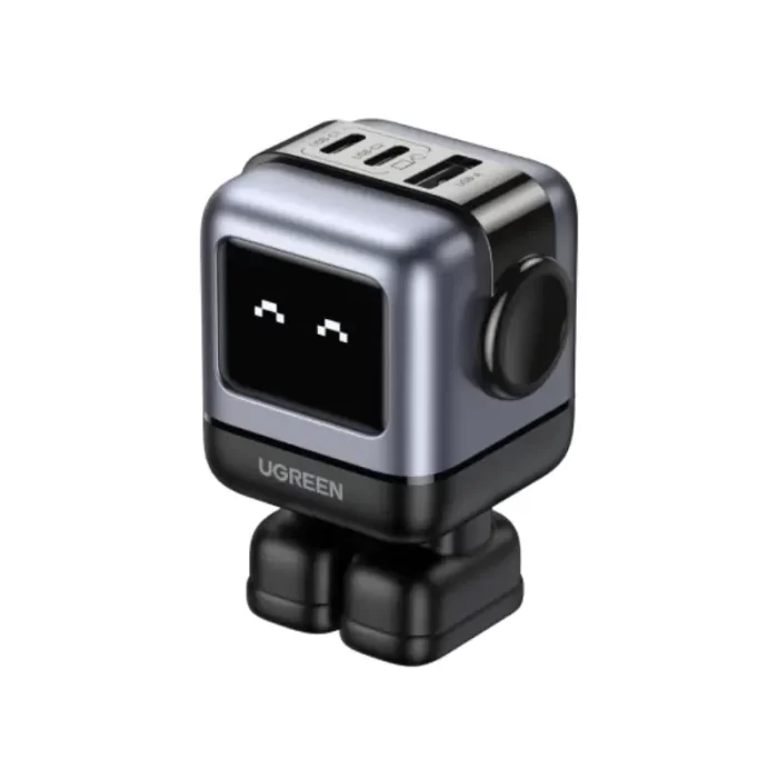 Ugreen Nexode RG 65W GaN fast charger front view compact design