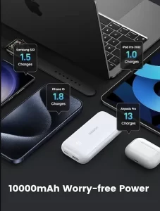 باوربانك Ugreen PB501 لشحن جهازين في وقت واحد