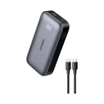 Ugreen PB502 Power Bank LED digital screen showing battery percentage