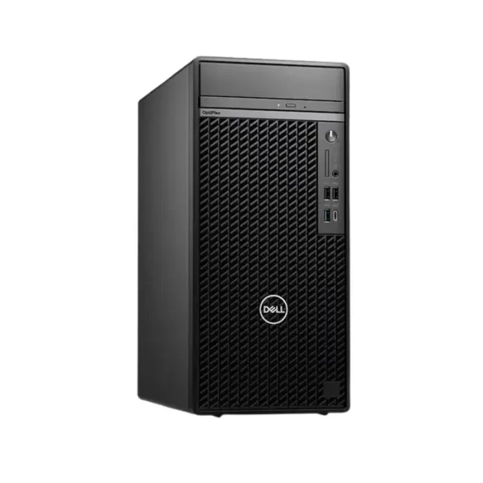Side view of the Dell OptiPlex Plus 7020 showing its slim and compact design