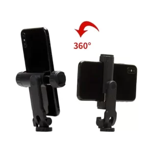 حامل جوال Jmary BH-05 مزود بميكروفون وإضاءة LED