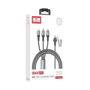 Using the Earidom IMC032 braided cable to fast charge an iPhone and a MacBook simultaneously