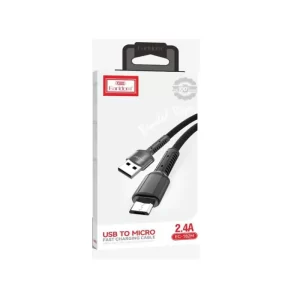 كابل الشحن السريع Earldom EC-182 Micro-USB بطول متر واحد - تصميم متين وموثوق