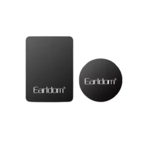 Earldom EH87 magnetic metal plate for car phone holder, adhesive side showing