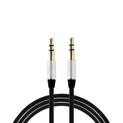 Earldom ET-AUX15 1 Meter AUX Audio Cable Black – Premium Sound Connection