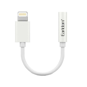 Earldom ET-OT49 Lightning to 3.5mm Audio Adapter White 0.15m