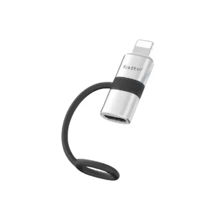 Earldom ET-OT90L Silver USB-C to 8-Pin Adapter for MacBook Pro and Air