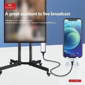 Earldom ET-W35 Compatible with iPhone iPad TV and Projector