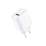 Compact size of the Earldom 18W Fast Charger shown in hand