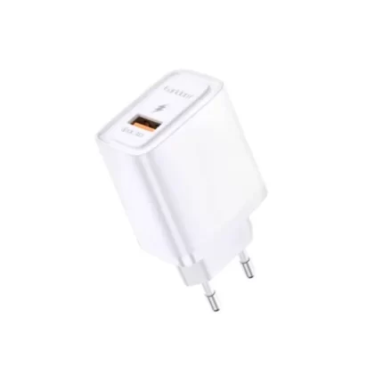 Compact size of the Earldom 18W Fast Charger shown in hand