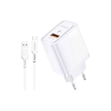 The Earldom 18W charger charges your iPhone quickly and efficiently
