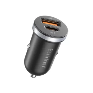 Earldom ES-CC27 30W Dual-Port Car Charger – Black