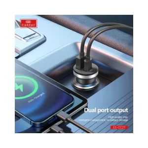 Dual USB and Type-C output ports on Earldom ES-CC27