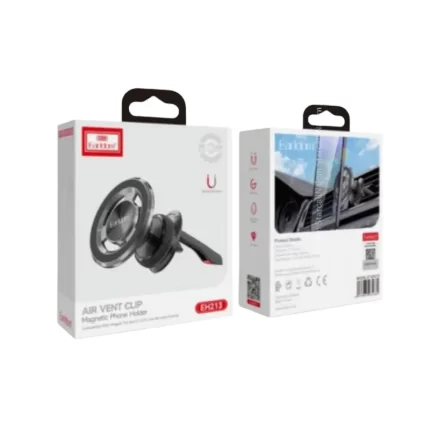 A clean, professional studio shot of the Earldom EH213 holder against a plain white or light grey background. The product should be shown in an attractive, dynamic pose with the gooseneck bent slightly to show its flexibility.