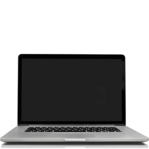 Modern laptop devices displayed on a desk, including ultrabooks, gaming laptops, and business notebooks