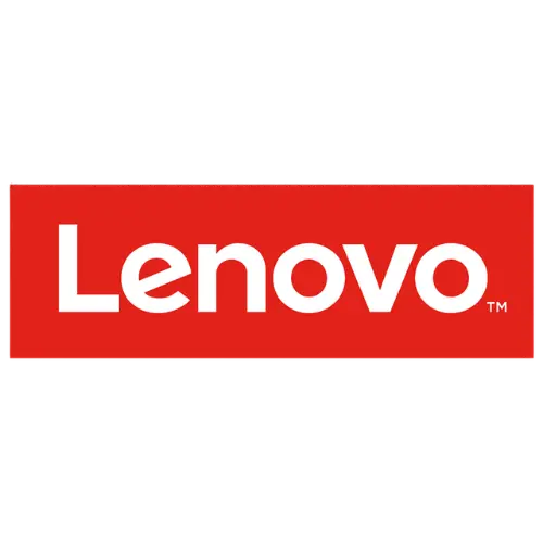 Lenovo laptops, desktops, and tablets displayed on a modern workspace with sleek design
