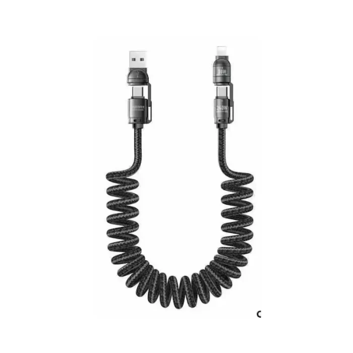 REMAX CB12 240W Multi-Functional Charging Cable with Zinc Alloy Connectors