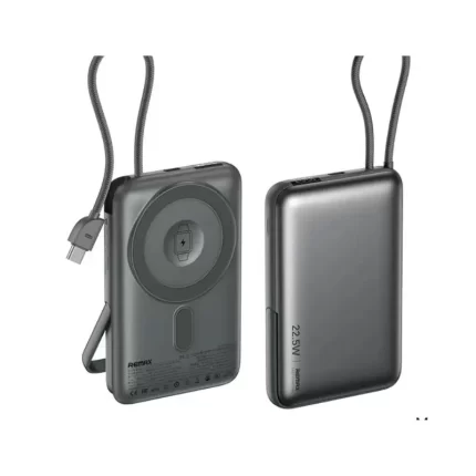 REMAX MC-01 3-in-1 Foldable Power Bank with PD22.5W Fast Charging and Apple Watch Wireless Charger