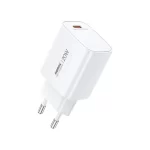 REMAX U187-C20W 20W Fast Charger White - Compact USB-C Wall Plug
