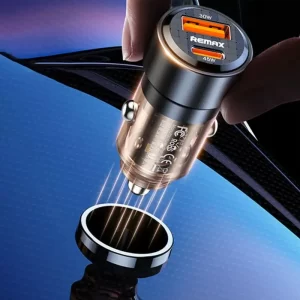 Remax RCC360 Compact 55x24mm Lightweight Car Charger