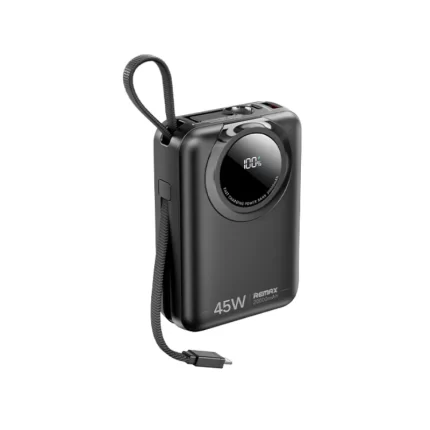 Remax FC-02 Power Bank 20000mAh 45W Fast Charging with Dual Built-in Cables