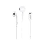 Remax RM-702i White Wired Earphone with Lightning Connector
