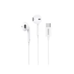Remax RM-702i White Wired Earphones with Type-C Connector