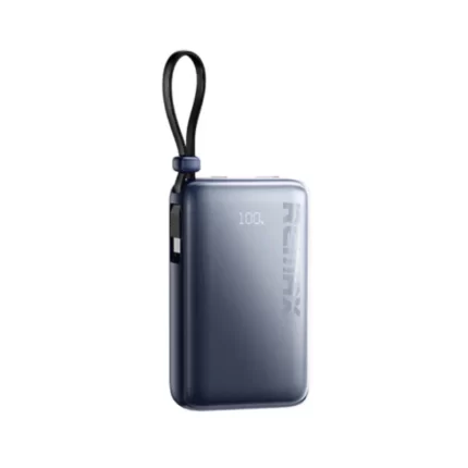 Remax RPP-19 10000mAh Power Bank with Built-in Type-C Cable – Fast Charging Portable Charger